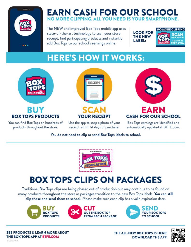 box top for education flyer