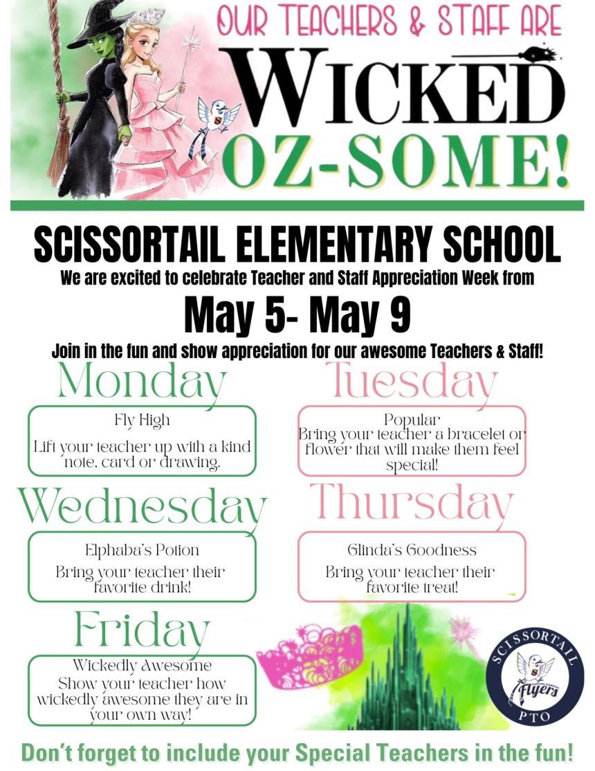 Teacher & Staff Appreciation Week 2025